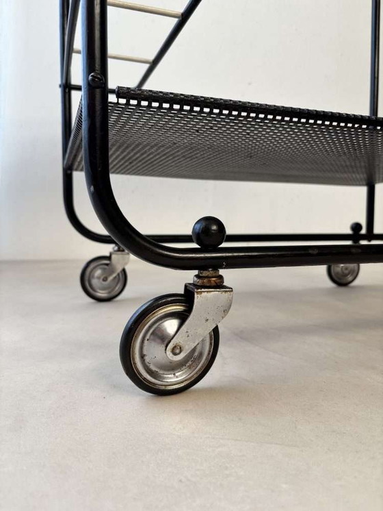 Image 1 of Chariot à thé Pilastro par Tjerk Reijenga, 1960