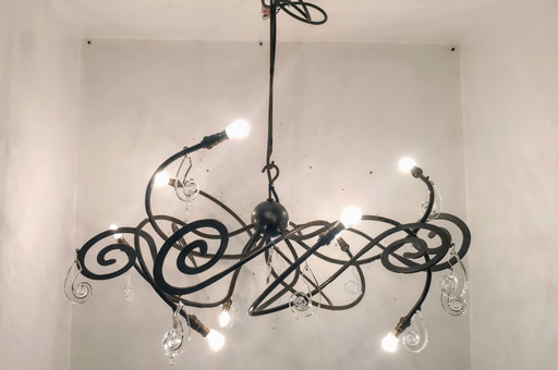 Lampada vintage a forma di polpo