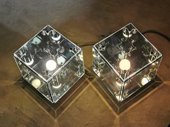 Image 1 of Lampada ottica Pulsar di Nucleo Sormani Italy, progettata dallo Studio Arditi negli anni '70.