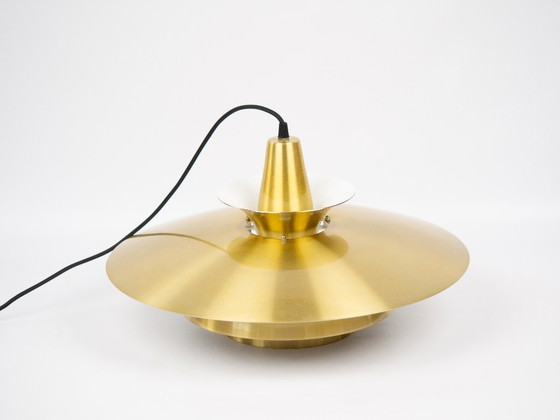 Image 1 of Danish vintage Roma pendant lamp by Junge, 1980s