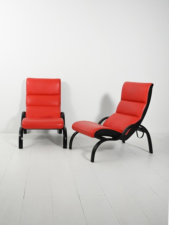 Image 1 of Coppia di sedie “Klovni” di Markku Pakkanen