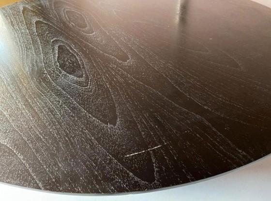 Image 1 of Mesa de comedor redonda HKLiving Pillar negra | Diámetro 140 cm