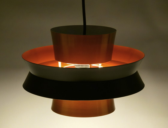 Image 1 of 1970s Vintage GRANHAGA Trava Pendant Lamp By Carl Thore – Swedish Mid-Century Modern Pendant Light.