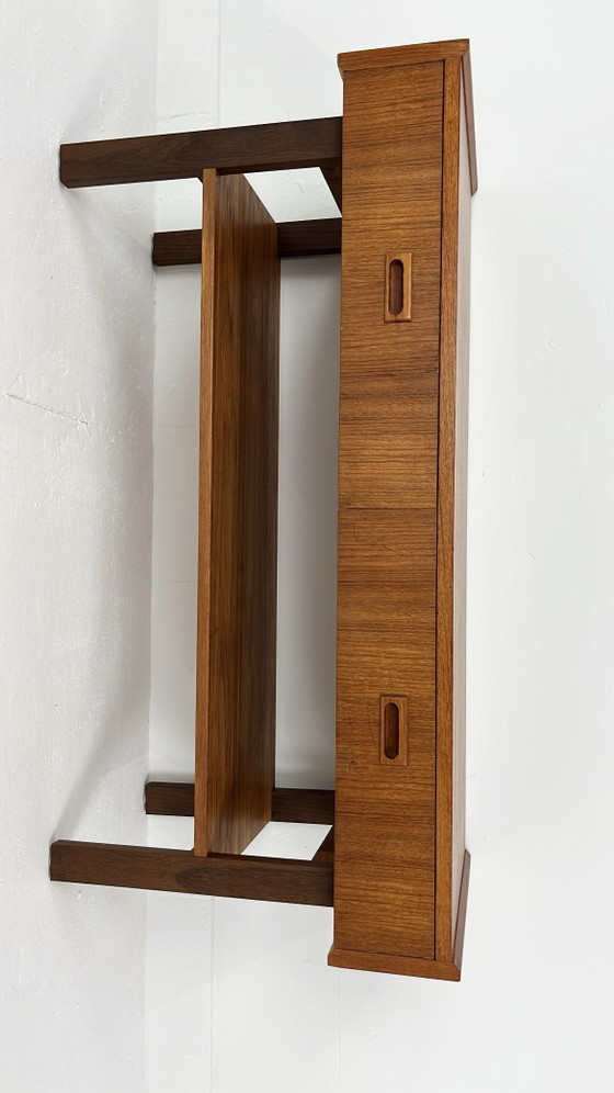 Credenza vintage svedese in impiallacciatura di teak – Credenze, Mid Century Modern (photo 9 of 9)