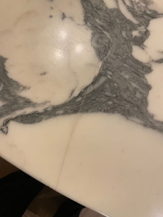 Image 1 of Marble table 110x160 Rochebobois
