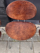 4x Curve chair Carsten Buhl