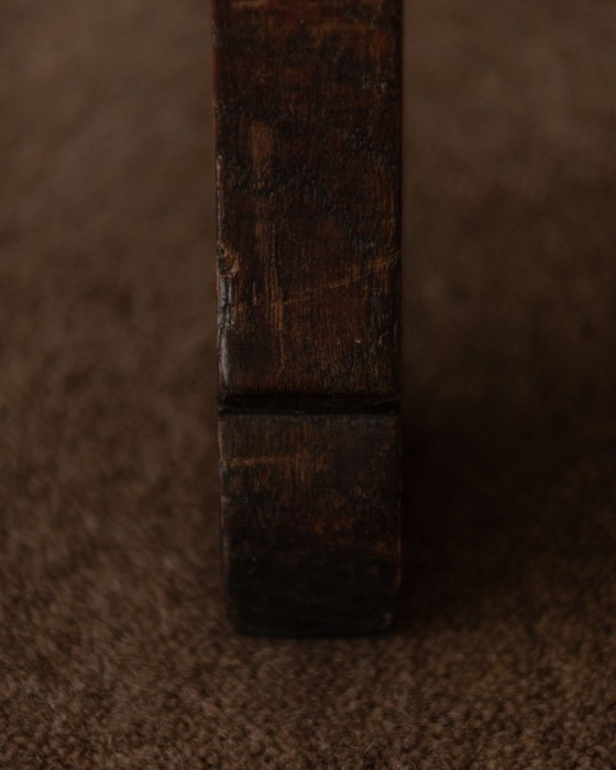 Image 1 of Portavasi vintage in legno con piedistallo