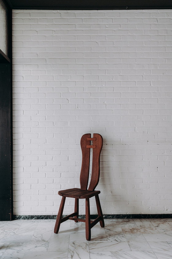 Image 1 of Brutalistischer Stuhl „De Puydt“