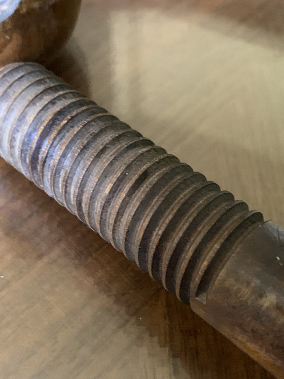 Collezione Schiaccianoci a Vite Art Déco (1920-1930) – Pelotari Basco – Bussy Secondo Louis Floutier – Arte (photo 11 of 17)