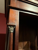 Mooie antieke mahonie houten kast
