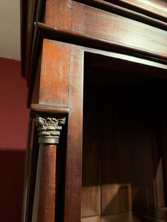 Image 1 of Mooie antieke mahonie houten kast