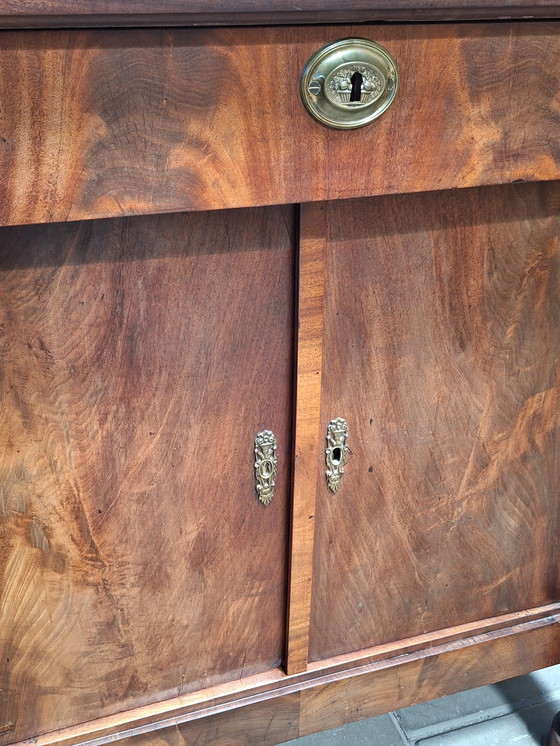 Image 1 of Armario penant con tapa de mármol del siglo XIX.