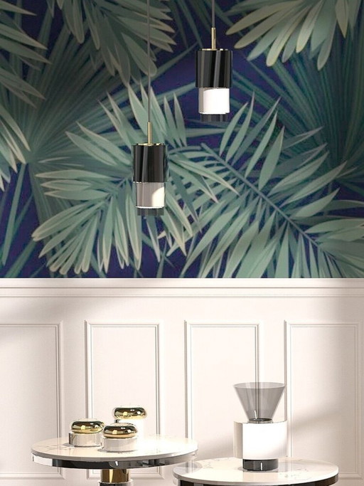 Casalto Vendome Designervase – Handgefertigte Keramik, Glas & Messing