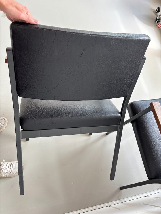 Image 1 of 2x skai Leder Esszimmerstühle