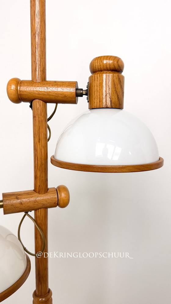 Lampadaire Steinhauer Vintage en Bois – Wood, Plastic (photo 4 of 5)