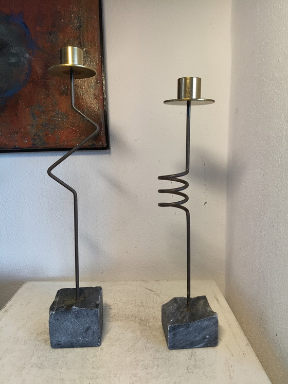 Image 1 of Candelieri Kräsen dal design vintage in stile Memphis anni '80 di Ehlen Johansson per Ikea