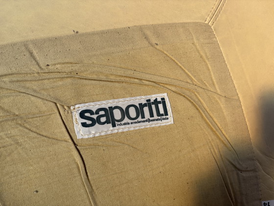 Image 1 of Vintage Wave Modulaire Woonkamer Set door Giovanni Offredi voor Saporiti Italia, 1970