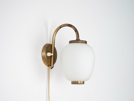 Lampe murale Kina vintage danoise très rare, par Bent Karlby, Lyfa, années 1940