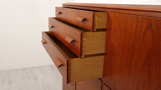 Image 1 of Vintage Highboard | Dinnerware Cabinet | Teak