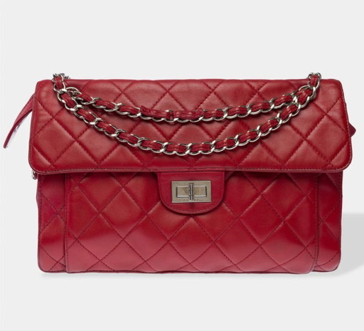 Borsa CHANEL 2.55 en Cuir Rouge - 100096 Prezzo di vendita