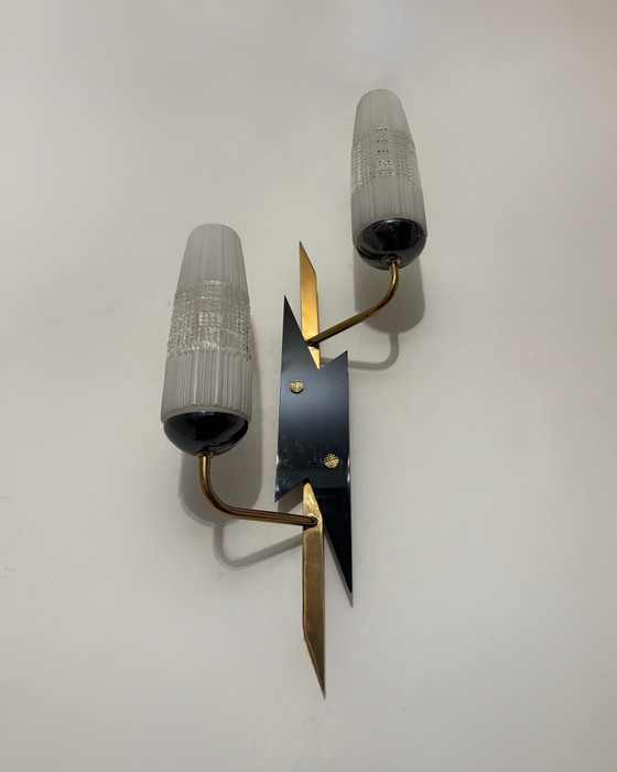 Arlus Messing Bakelit Wandleuchten 60er Jahre – Kunststoff (photo 4 of 10)