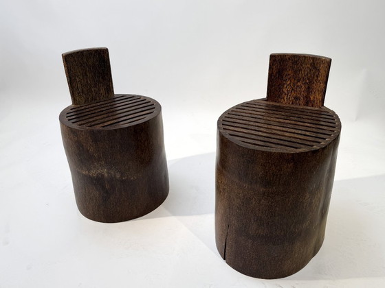 Image 1 of Sedie Stump - Red Palm