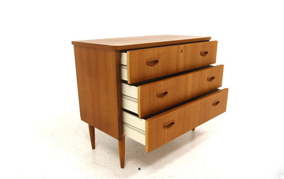 Commode Scandinave en Teck, Sweden, 1960, Scandinavian (photo 6 sur 8)