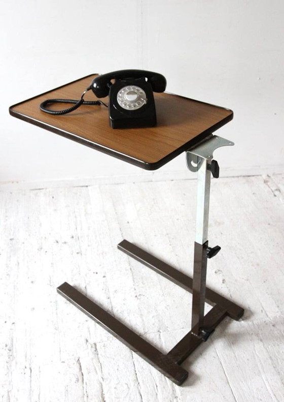 Mid-Century Extendable Office Desk in Metal, 1960s – Mid Century Modern (photo 5 of 7)