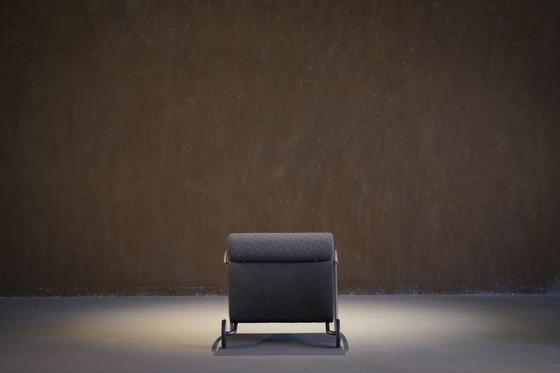 Image 1 of Vintage COR Zyklus Loungestoel en Ottoman van Peter Maly, Duitsland jaren 1980