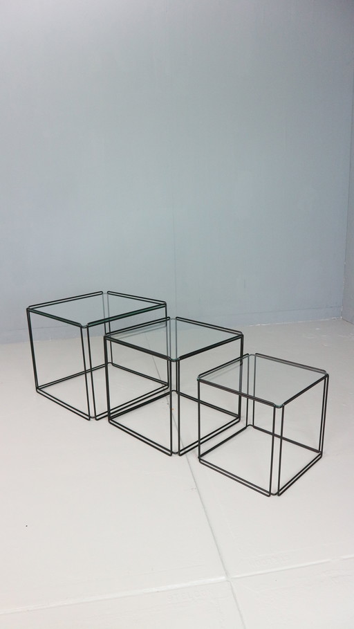 Max Sauze Isocele Nesting Tables 1970’s Design