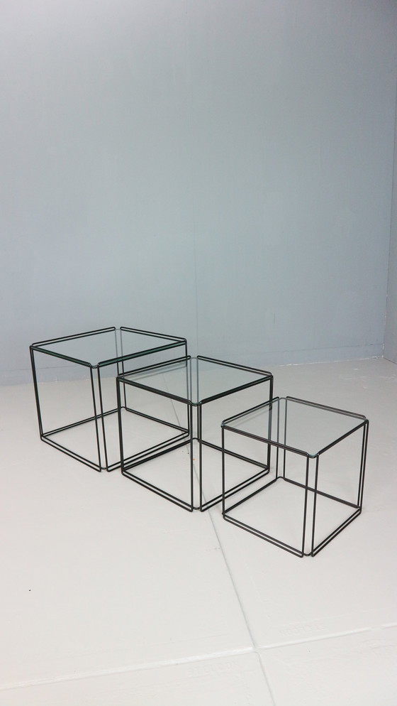 Image 1 of Max Sauze Isocele Nesting Tables 1970’s Design
