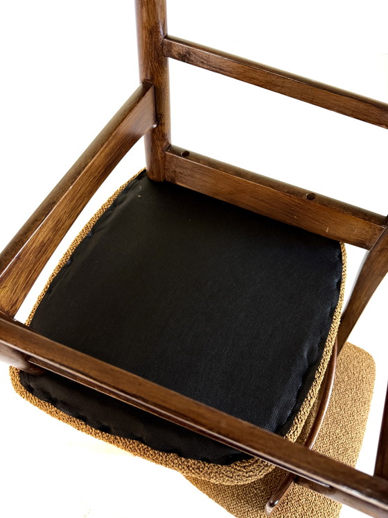 Image 1 of 8 sedie da pranzo vintage restaurate, Farstrup Møbler anni '60