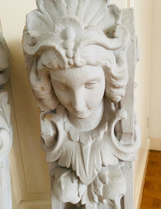 Image 1 of 2 Gable consoles