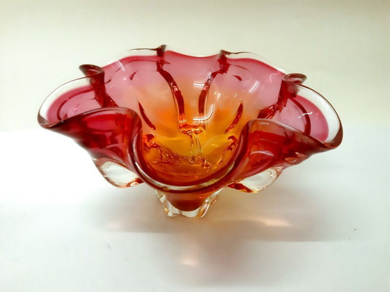 Image 1 of Ciotola colorata di Josef Hospodka / vetreria Chribská 