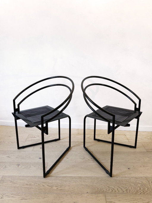 2 sedie Latonda 614 di Mario Botta (1987) -- Condizioni eccezionali