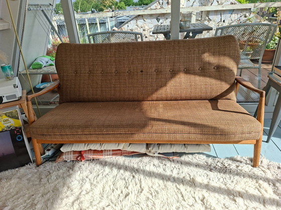Image 1 of Bankje midcentury