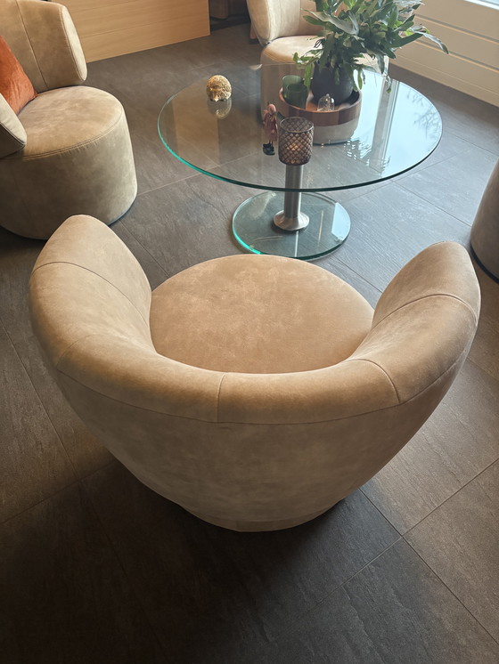 Image 1 of Rolf Benz swivel armchairs