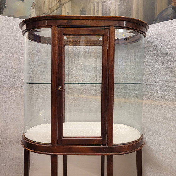 Image 1 of Vitrina, Madera De Caoba, Estilo Eduardiano, Pp. S. Xx – Inglaterra