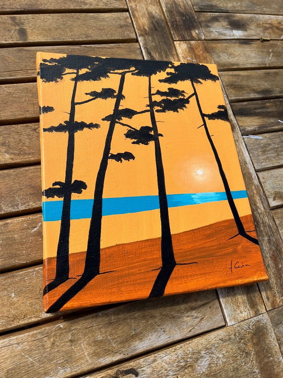 Acrylic on canvas 27x22cm – Paintings & Drawings (photo 7 of 8)