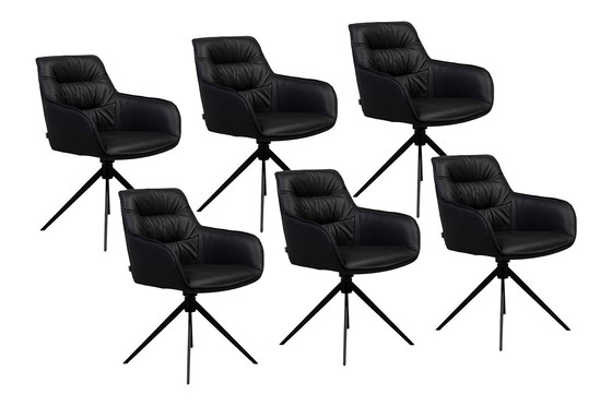 Image 1 of DMO Collection Cuddle eetkamerstoel (set van 6)