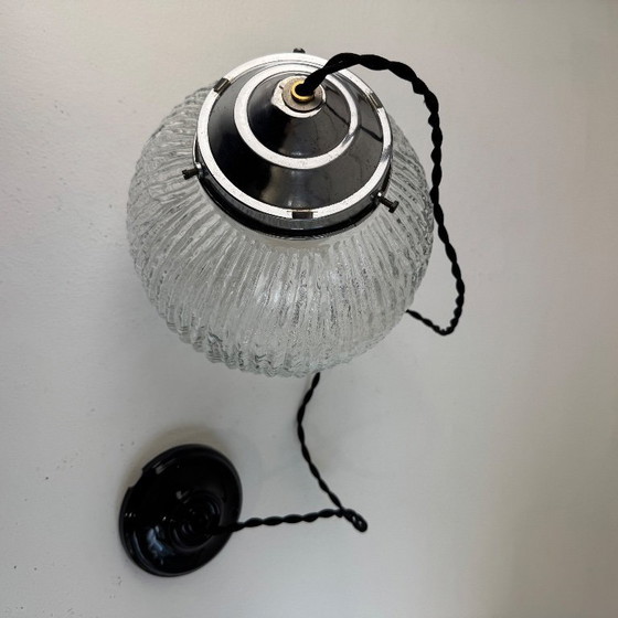 Image 1 of Vintage Art Deco XL hanglamp
