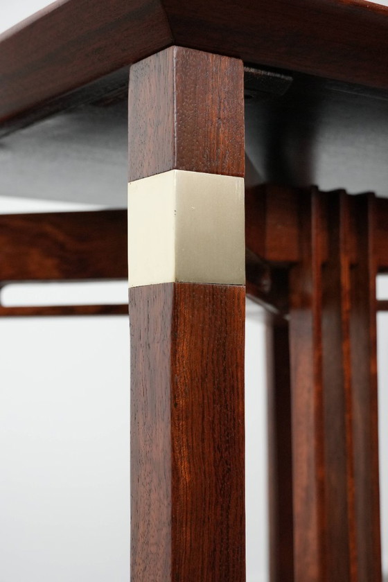 Image 1 of High square Art Deco Schuitema design side table in very good condition