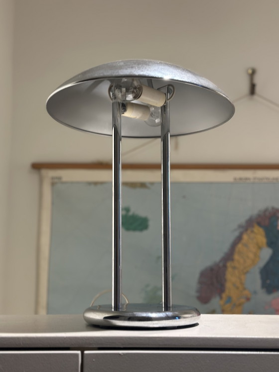 Image 1 of Vintage Robbert Sonneman Mushroom tafellamp 