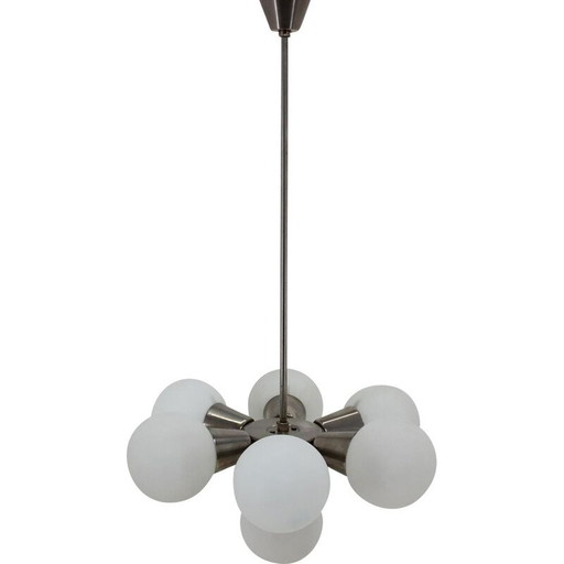 Lampadario di metà secolo di Kamenicky Senov, anni '60