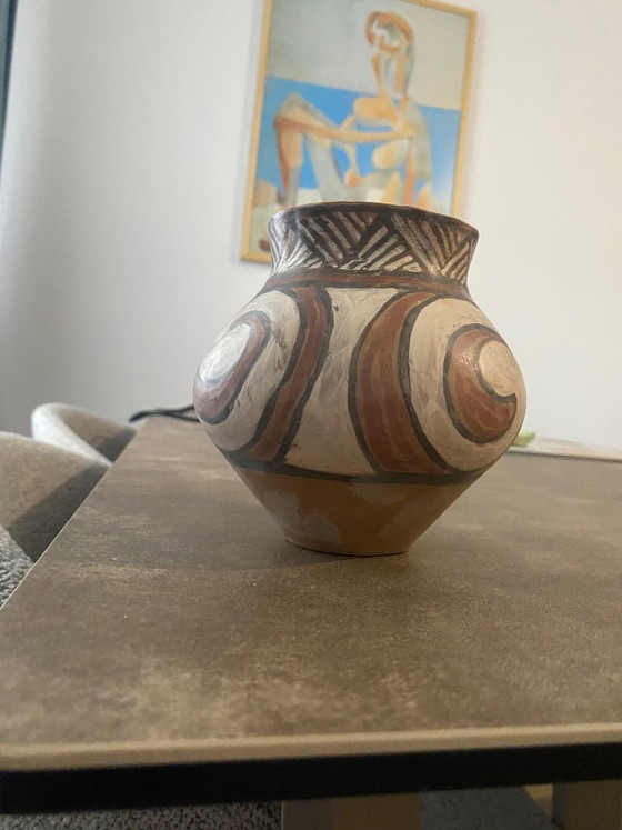 Image 1 of Decorative Vase Inspired by the Ancient Cucuteni–Trypillia Culture Tradition