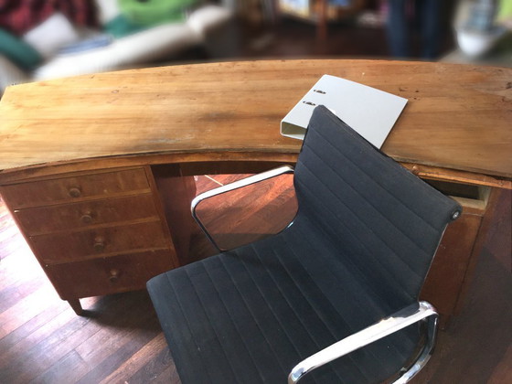 Image 1 of 1930s Pearwood Desk