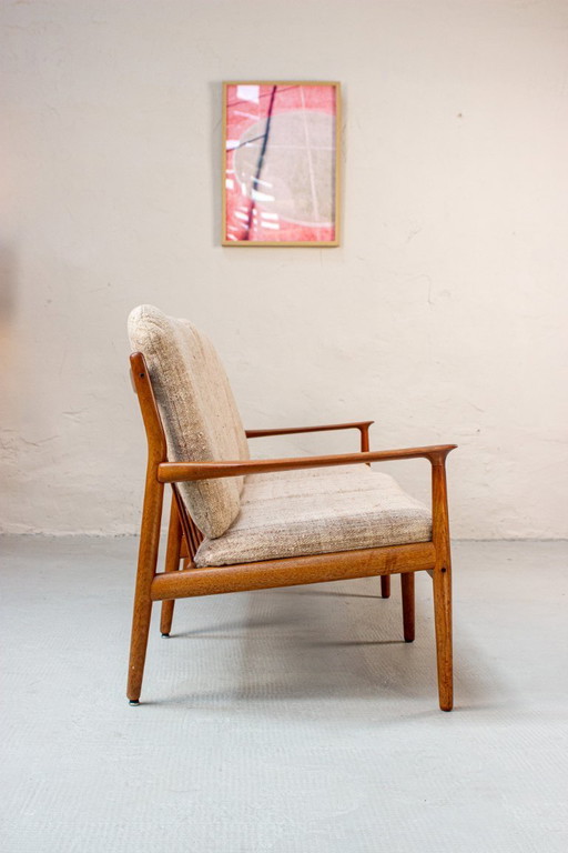 Vintage Teak Sofa Couch Svend Age Eriksen Glostrup Mid Century