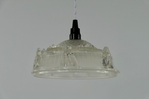 Lámpara colgante vintage Ezan Art Deco con carámbanos