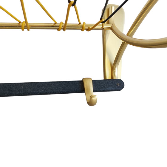 Image 1 of Mid - Century String Coat Rack, Train Rack