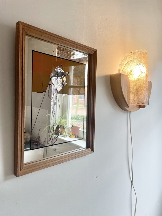 Image 1 of Bellissima lampada vintage tedesca in vetro di Murano